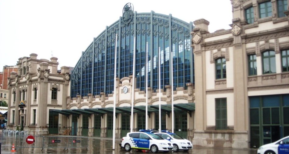 Northern bus station Barcelona, \u200b\u200bSpain