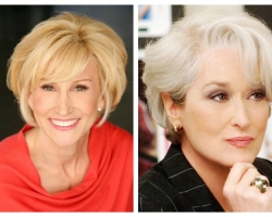 Fashionable short anti -aging haircuts for women after 50 years: ideas, recommendations, photos