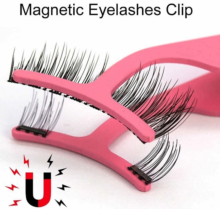Special tweezers for magnetic eyelashes