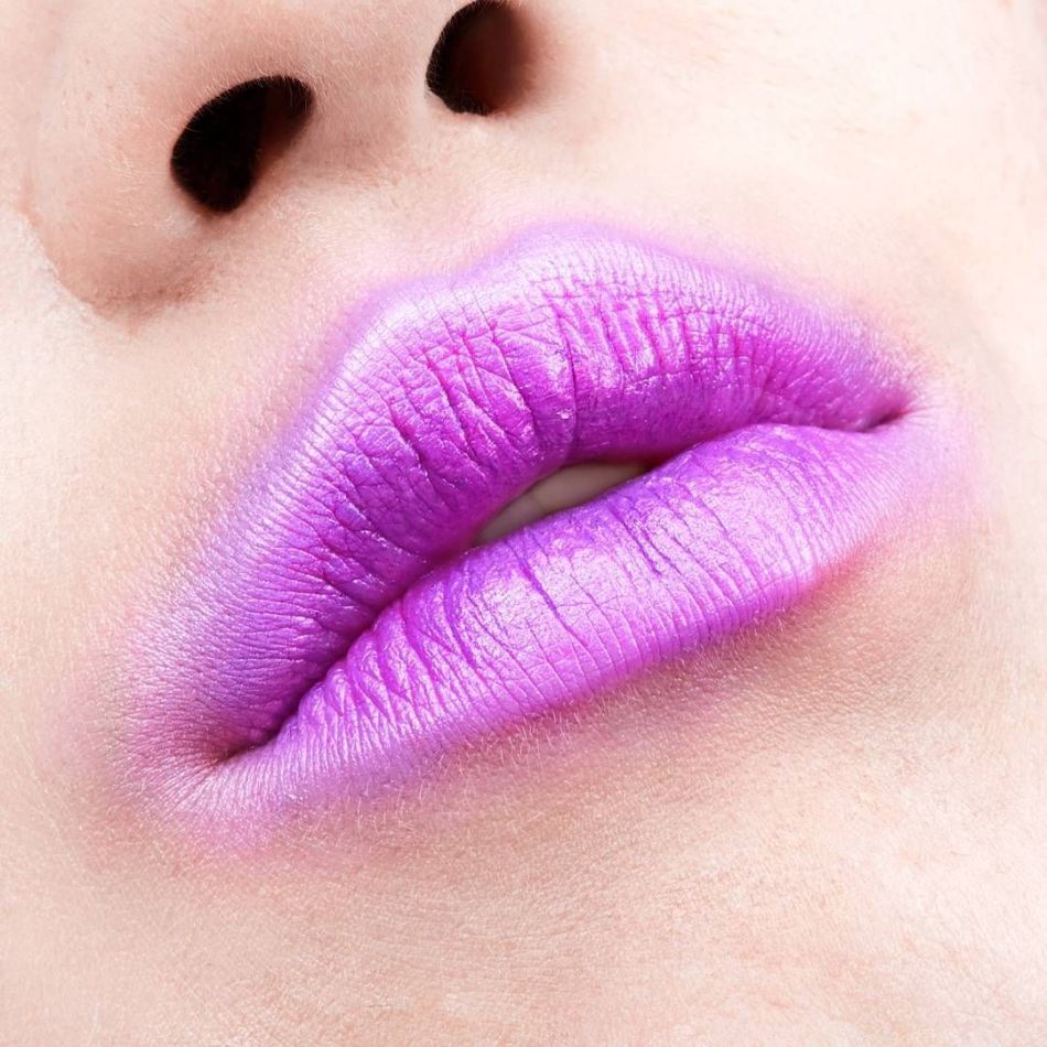 Lilac lipstick