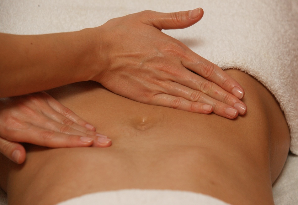 Massage will help the tummy become flat again.