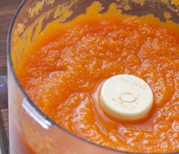 Purée de la citrouille