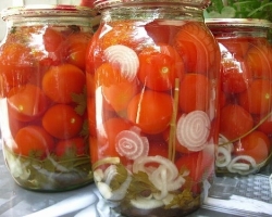 Παράθυρο ντομάτες για το χειμώνα: 2 καλύτερη συνταγή βήμα -βήμα με λεπτομερή συστατικά