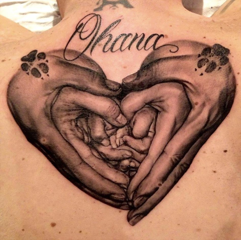 татуировки для мамы на груди фото 50