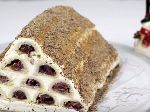 Торт Монастырская изба с вишней: пошаговый рецепт, секреты приготовления, отзывы