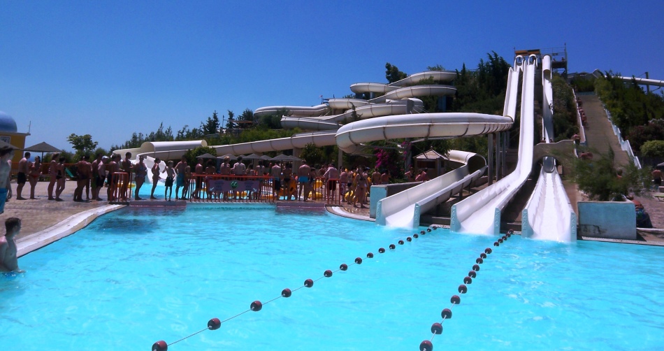 Wasserpark Faliraki, O. Rodos, Griechenland