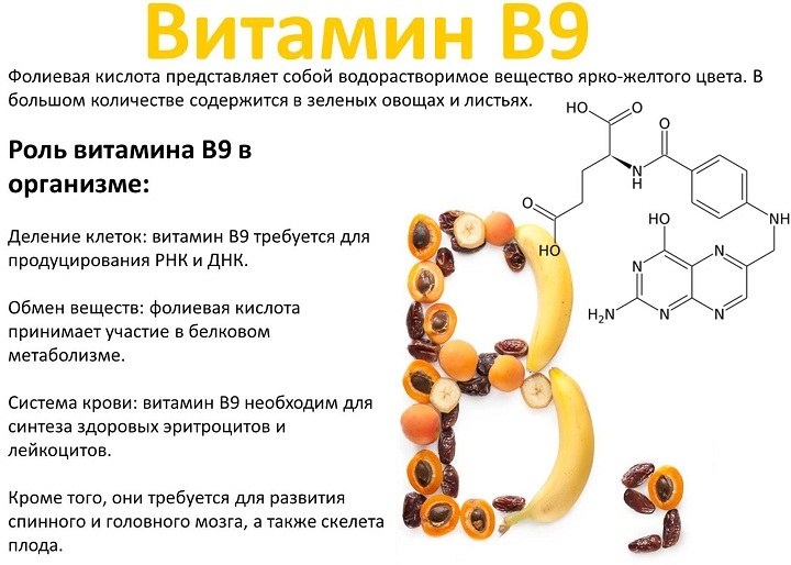 Фолиевая кислота нужно не только во время беременности, но и после 50!