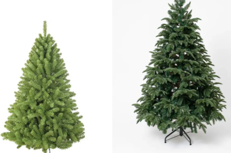 Umetno božično drevo kategorije srednje cene