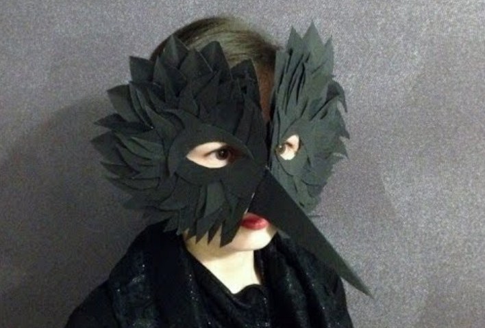 Карнавальный костюм вороны для девочки и ворона для мальчика своими руками
