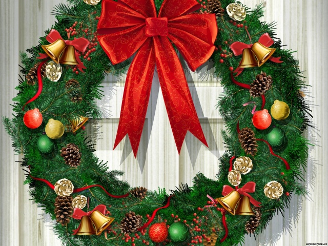 How to make a New Year's Christmas wreath on the door with your own hands: ideas, master class, photo. How to buy a New Year's wreath in the Aliexpress online store?