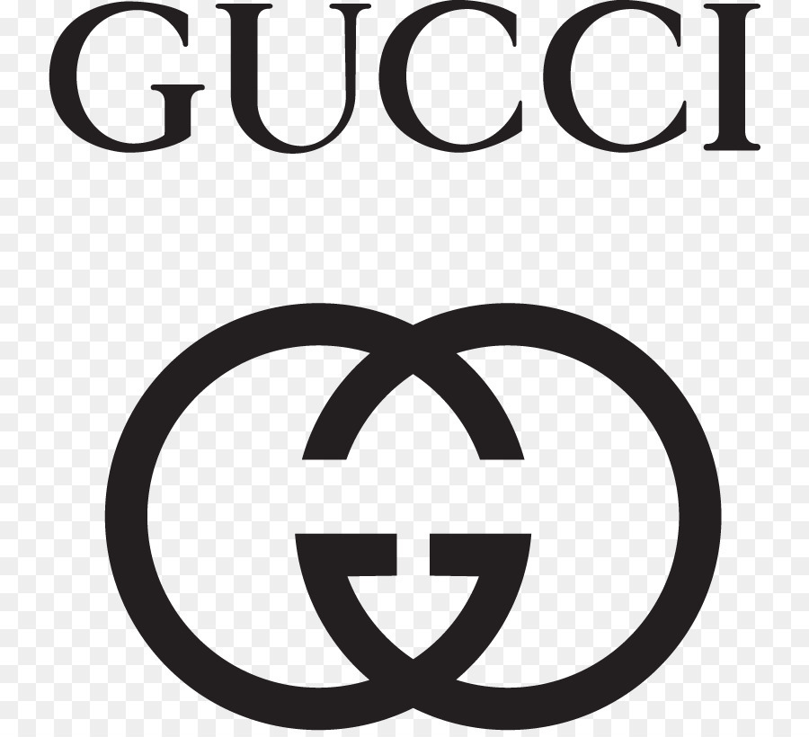 Gucci logo with the initials of the brand owner