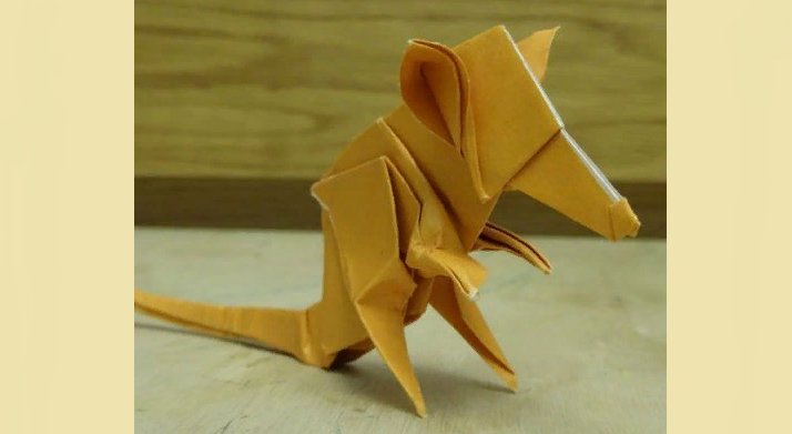Origami de rato