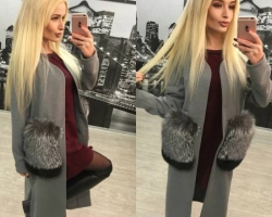 A new trend, fashion - a female coat with fur pockets: styles, colors. 30 photos. How to buy a fashionable coat with fur pockets in the online store Lamoda, Wildberris, Aliexpress: links to catalogs