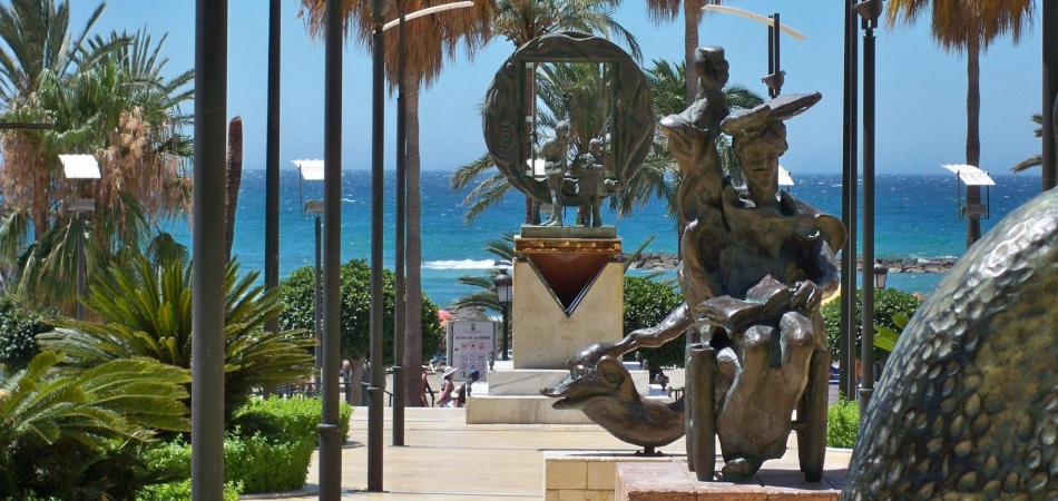 Marbella Embankment, Costa del Sol, España