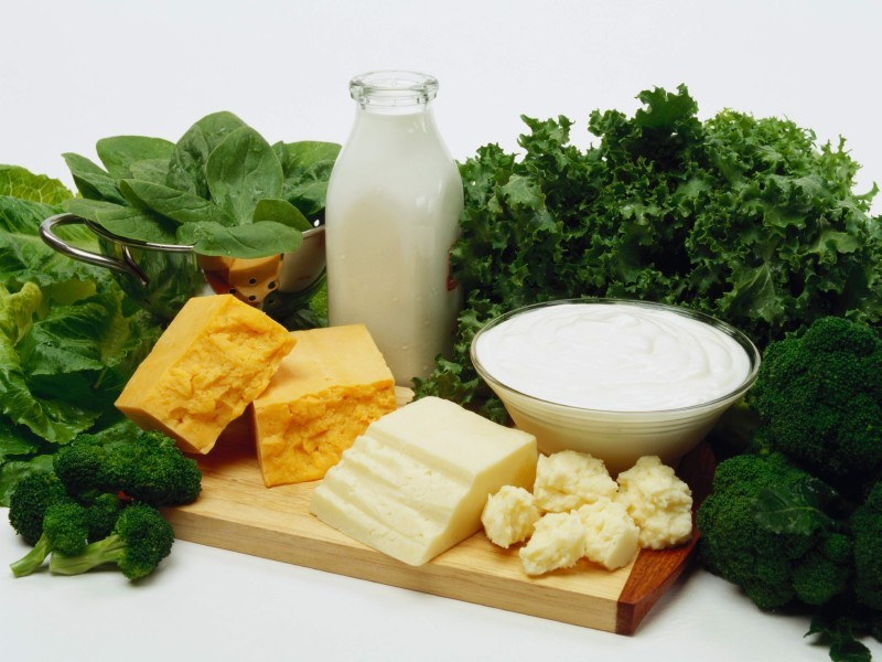Gradually, dairy products, meat and fish must be included in the diet