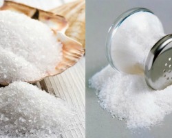 Kakšna je razlika med morsko hrano, kamnom, angleščino, jodirano in himalajsko roza sol iz navadnega kuharja: Ali je drugače?
