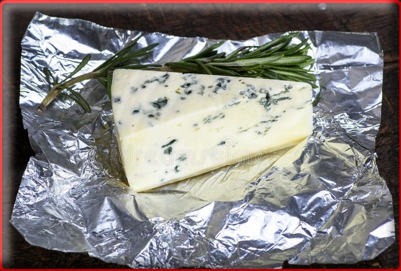 The foil will help to preserve the cheese fresh longer