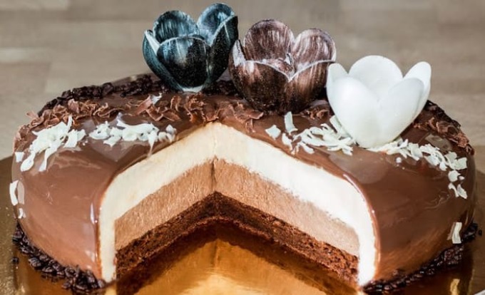 Украшения для торта «три шоколада»