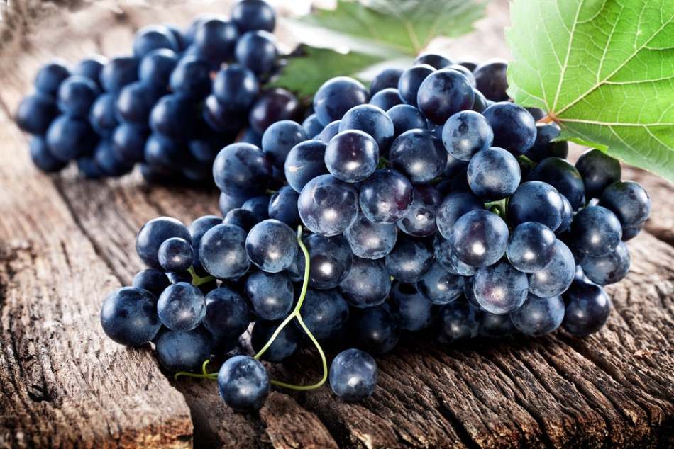 Калорийность винограда зависит от сладости