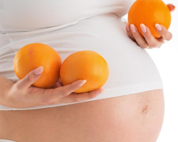 Sign about oranges and pregnancy: interpretation. What does it mean if the pregnant woman gives an orange?