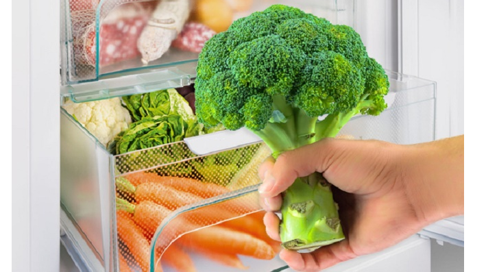 Proper storage of broccoli cabbage