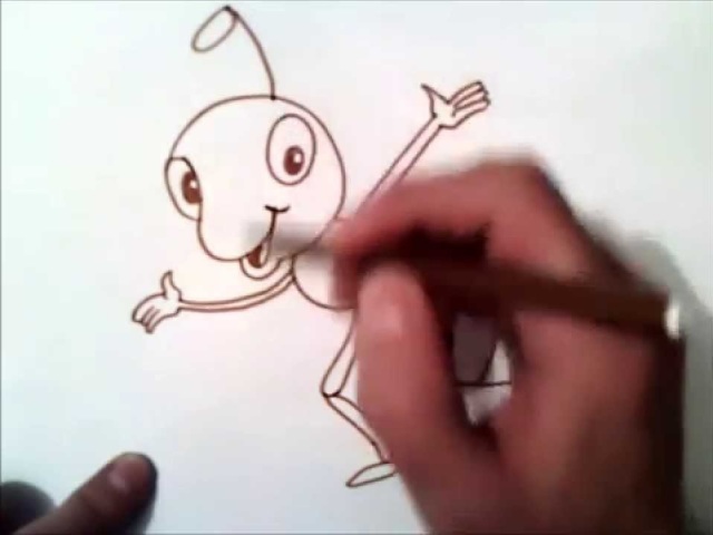 Come disegnare una formica, una domanda di formiche e una saggia tartaruga con una matita in fasi per principianti e bambini? Come disegnare una tartaruga e una formica insieme per un bambino?