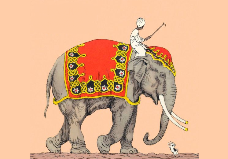 Басня «слон и моська»