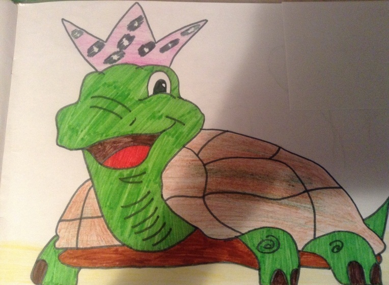 Children's drawings of turtles, example 7