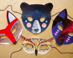 What masks can be done for the New Year: ideas of New Year's carnival masks per competition, description, photo. How can you decorate the mask for the New Year?