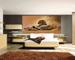 Modern decor of the walls in the bedroom and over the bed with your own hands: interior design ideas, photo. How to buy elements and decor items on the wall in the bedroom: wallpaper, murals, stencils, flowers, curtains for aliexpress?