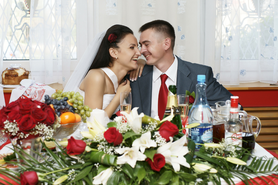 Différentes félicitations et toasts pour un mariage