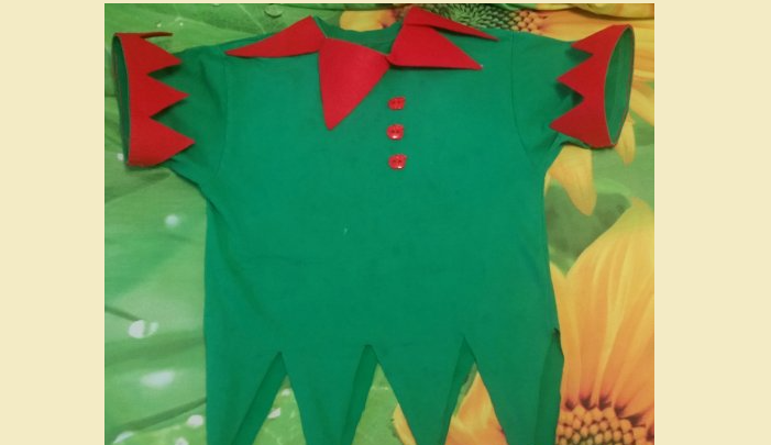 Top to Elf's costume