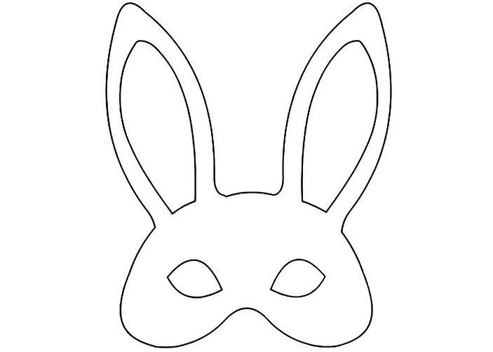 Masque de lapin