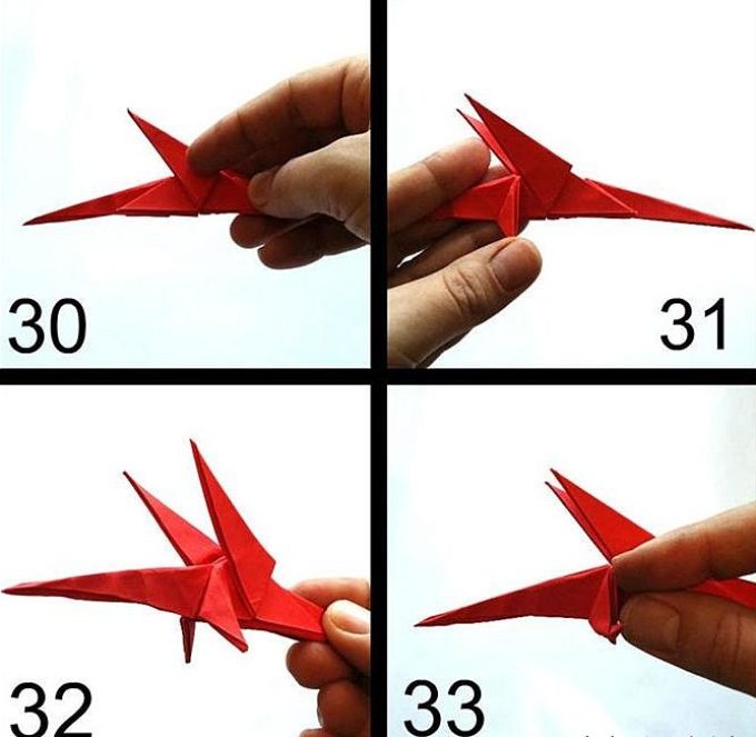 Схема оригами - дракон своими руками