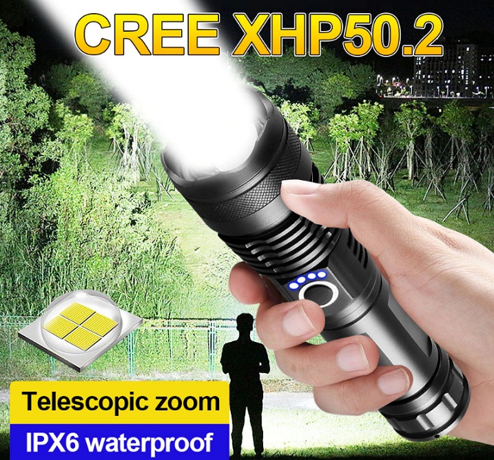 Cree XHP50 lámpás