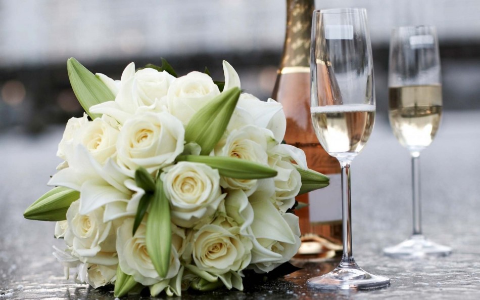 Eine silberne Hochzeit feiern