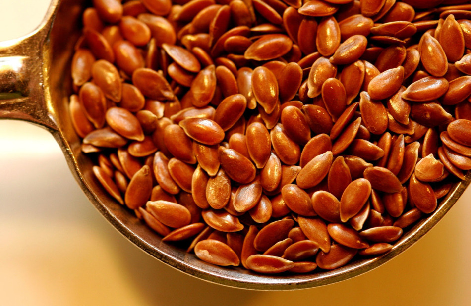 A remedy for stones in the gall bladder: flax seed.