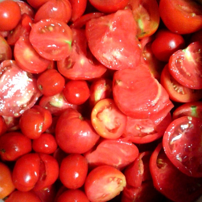 Home ketchup tomatoes