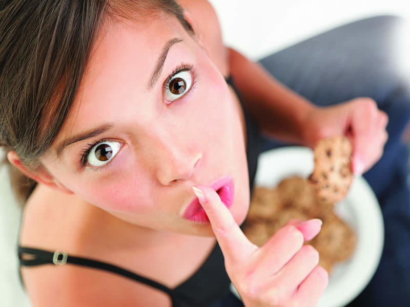 The desire to eat something sweet dictates the human brain, not the stomach