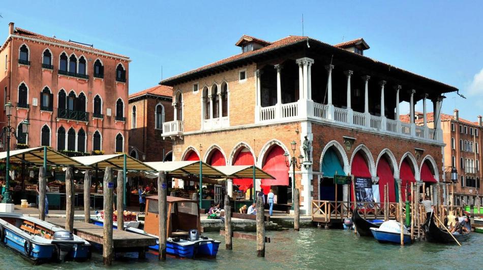 Rialto, Βενετία, Ιταλία Αγορά