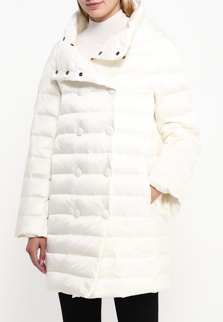 Chaqueta blanca de Down de Trussardi