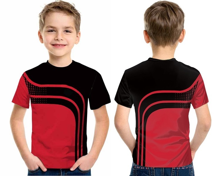 Fashion t -shirt para un niño