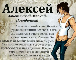 Мушко име Алексеј, Лесха - као што се може назвати другачије: облици имена