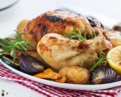 Hogyan sütjük a csirkét: hőmérséklet, idő, tippek