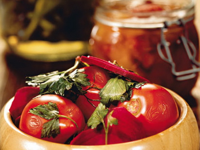 Tomat Makanan penutup dengan Bawang untuk Musim Dingin: 2 Langkah Terbaik -By -Pep Recipe Dengan Bahan Detail