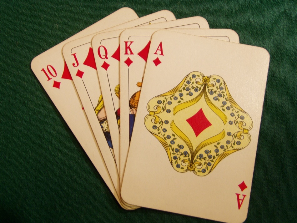 Сочетания карт по старшинству - покер