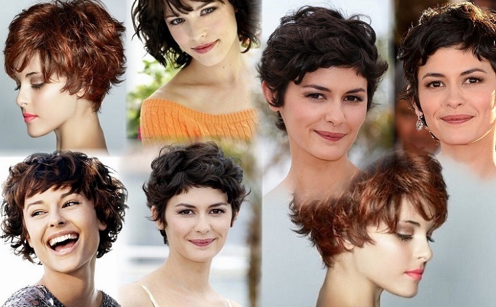 Women's haircuts for curly hair