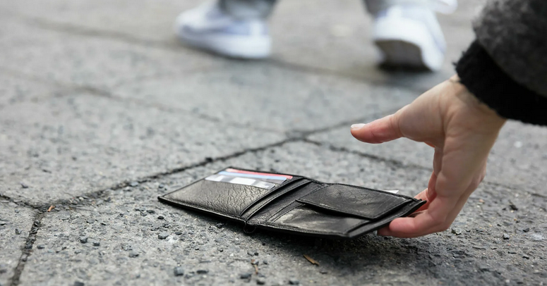 Do not raise someone else's wallet, money, documents
