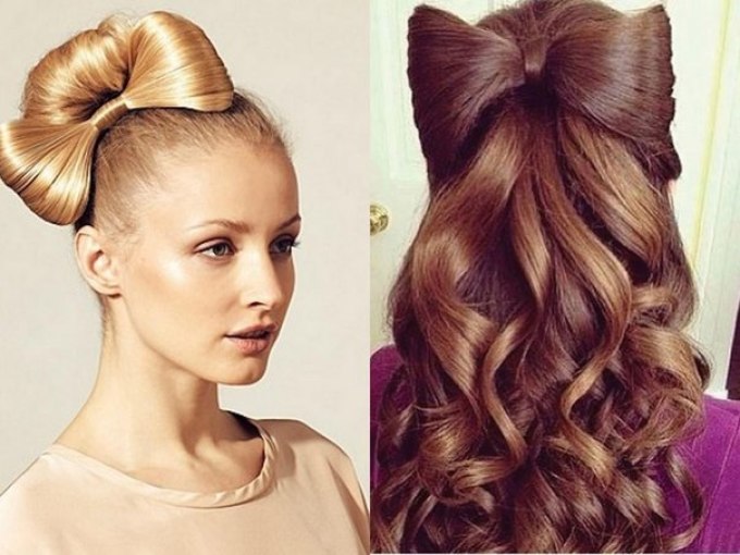 Bows from the hair