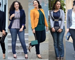 How to visually look slimmer: things and color that are slimming